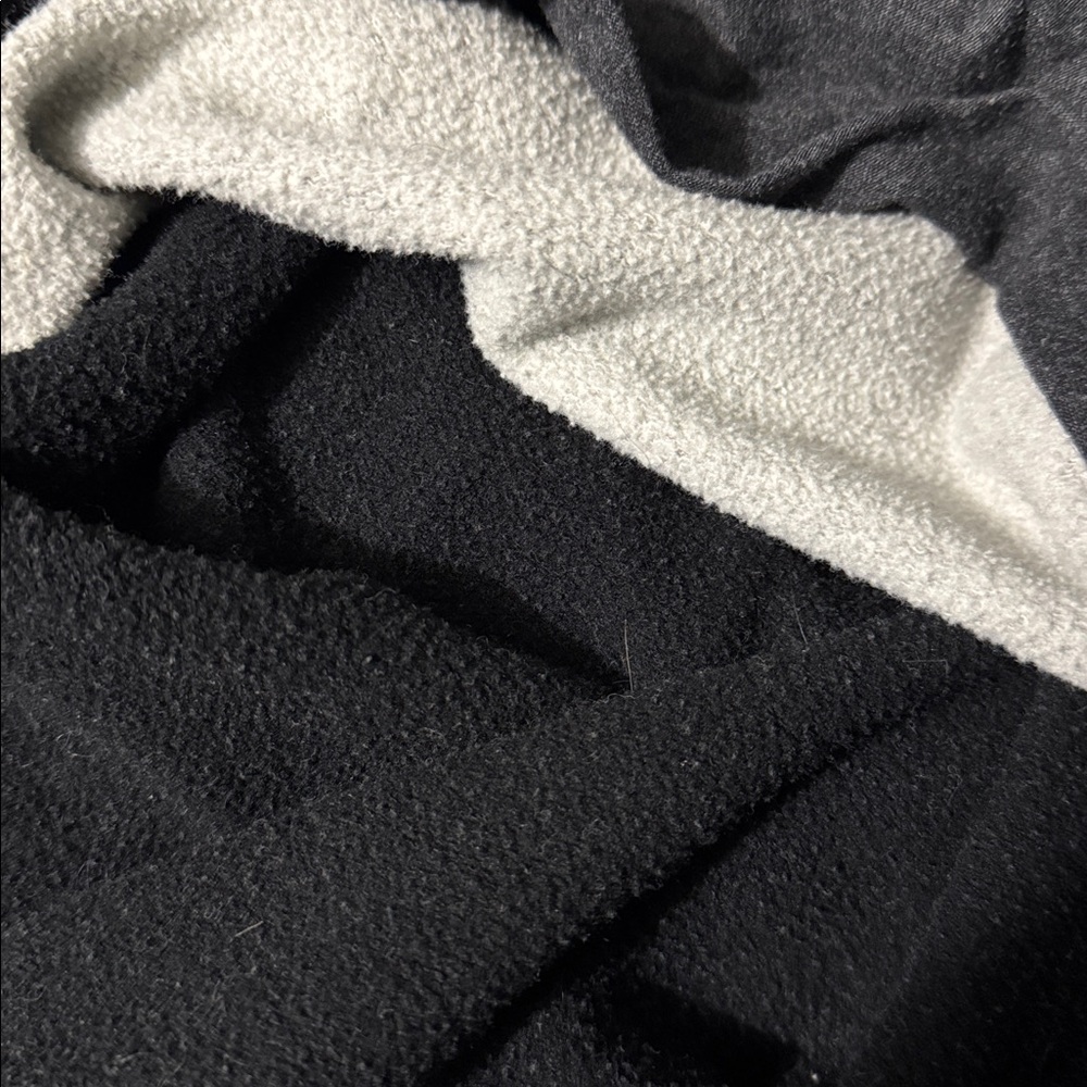 Fox Two-Tone Hoodie in Black and Gray - Picture 7 of 7